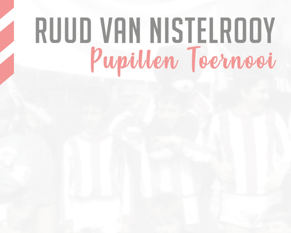 Ruud van Nistelrooy pupillen toernooi op sportpark de Biescamp